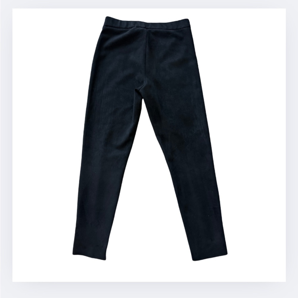 Zara Faux Suede Black Leggings - Picture 5 of 7